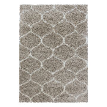 Salsa Shaggy tappeto pelo lungo rettangolo 160x230cm beige