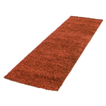 Life Shaggy tappeto pelo lungo runner 80x250cm terra