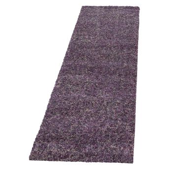 Enjoy Shaggy tappeto pelo lungo runner 80x250cm lila