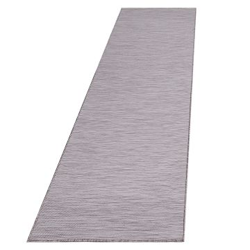 Mambo tappeto esterni tessuto piatto runner 67x230cm rosa