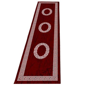 Plus Laby tappeto pelo corto runner 80x300cm rosso