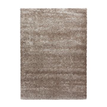 Brilliant Shaggy tappeto pelo lungo rettangolo 280x370cm taupe