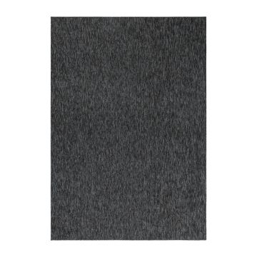 Nizza tappeto pelo corto rettangolo 60x100cm antracite