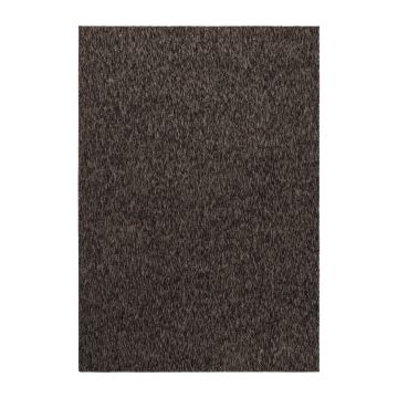 Nizza tappeto pelo corto rettangolo 60x100cm marrone