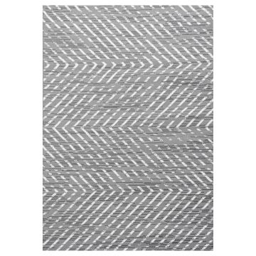 Base Swift tappeto pelo corto rettangolo 240x340cm grigio