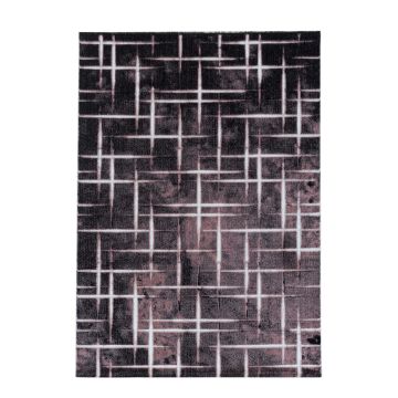 Costa Fisk tappeto pelo corto rettangolo 240x340cm rosa