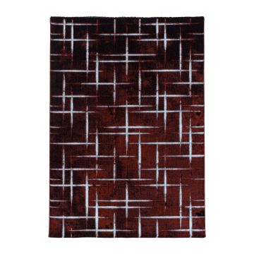 Costa Fisk tappeto pelo corto rettangolo 240x340cm rosso