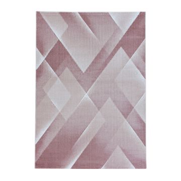 Costa Carp tappeto pelo corto rettangolo 240x340cm rosa
