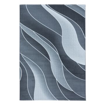 Costa Golf tappeto pelo corto rettangolo 240x340cm grigio