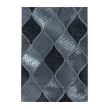 Costa Finca tappeto pelo corto rettangolo 240x340cm nero