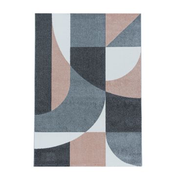 Efor Elips tappeto pelo corto rettangolo 240x340cm fucsia