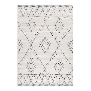 Taznaxt Aledin tappeto pelo corto rettangolo 240x340cm crema
