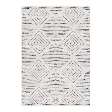 Taznaxt Aich tappeto pelo corto rettangolo 160x230cm crema