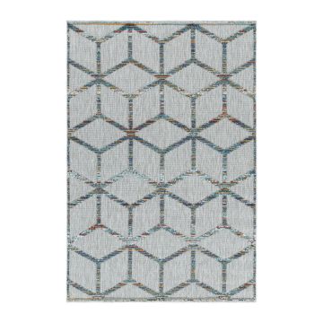 Bahama Novel tappeto esterno pelo lungo/corto rettangolo 160x230cm multicolore
