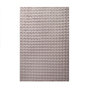 Ambiance 3D tappeto soffice pelo corto rettangolo 160x230cm beige