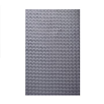Ambiance 3D tappeto soffice pelo corto rettangolo 160x230cm grigio