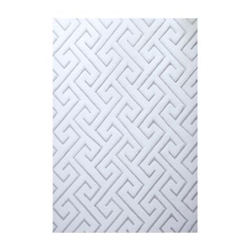 Vision Plux 3D tappeto pelo corto runner 80x150cm argento