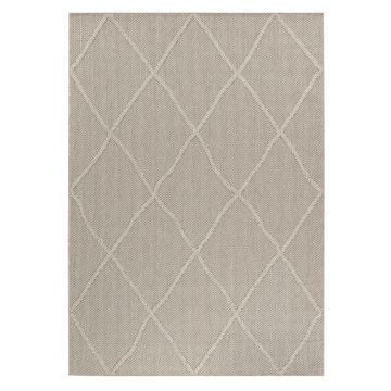 Patara Baka tappeto esterno pelo corto rettangolo 240x340cm beige