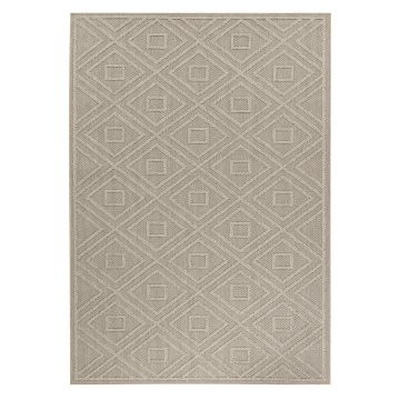 Patara Eye tappeto esterno pelo corto rettangolo 240x340cm beige